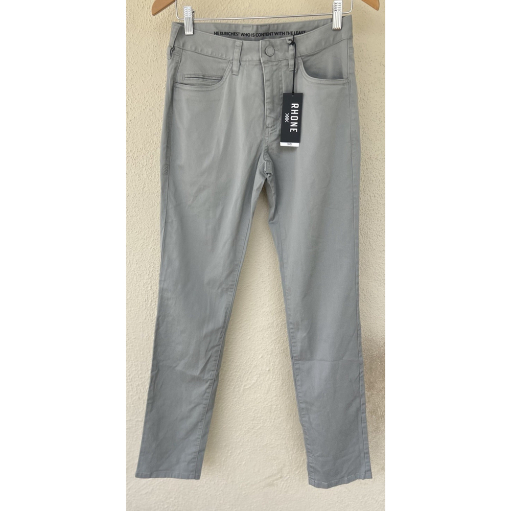 NWT Rhone Pants Mens 28x32 Everyday Twill Five Pocket Griffin Slim Stretch